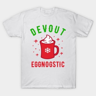 Devout Eggnogstic Funny Christmas Drinking Eggnog T-Shirt